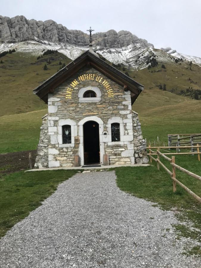 Le Blanc Nordique Vila Le Bouchet-Mont Charvin Exterior foto