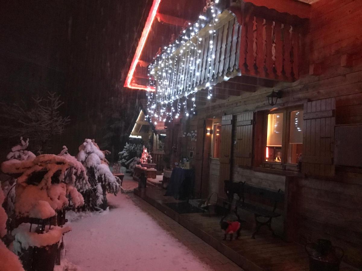 Le Blanc Nordique Vila Le Bouchet-Mont Charvin Exterior foto