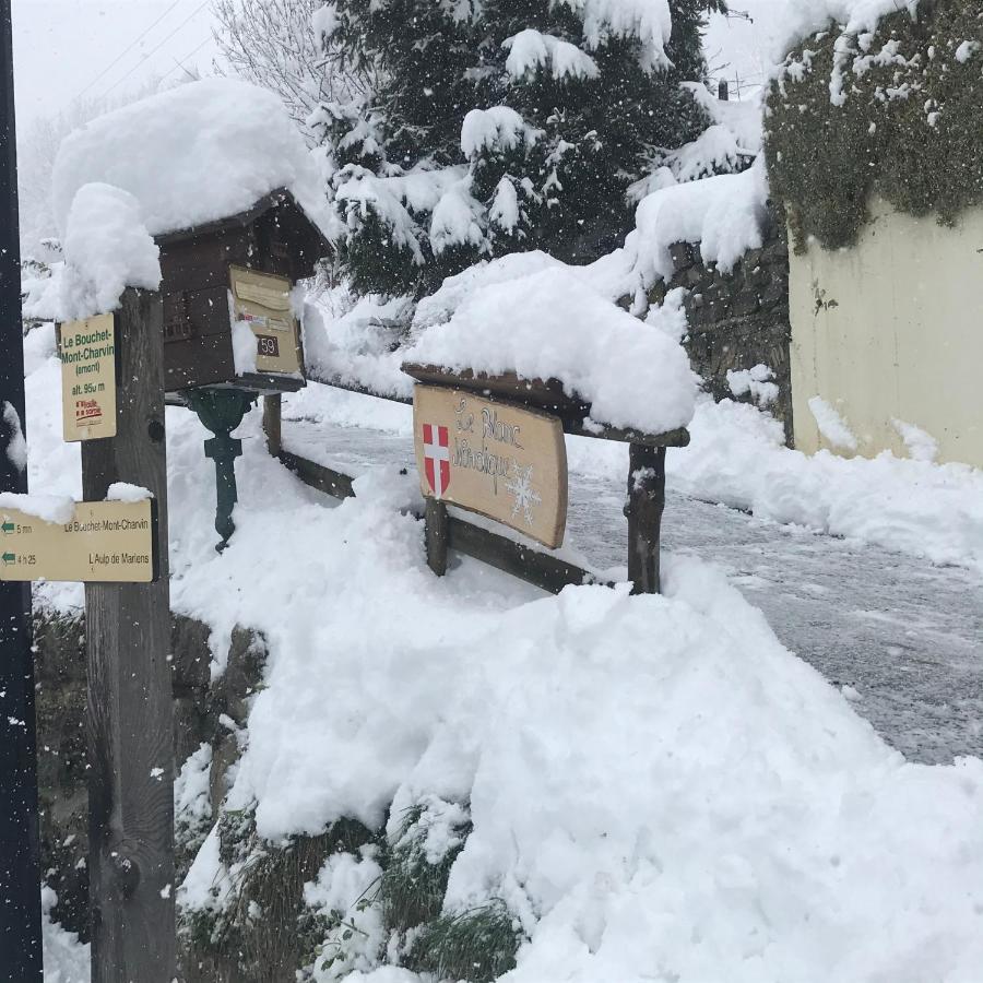 Le Blanc Nordique Vila Le Bouchet-Mont Charvin Exterior foto