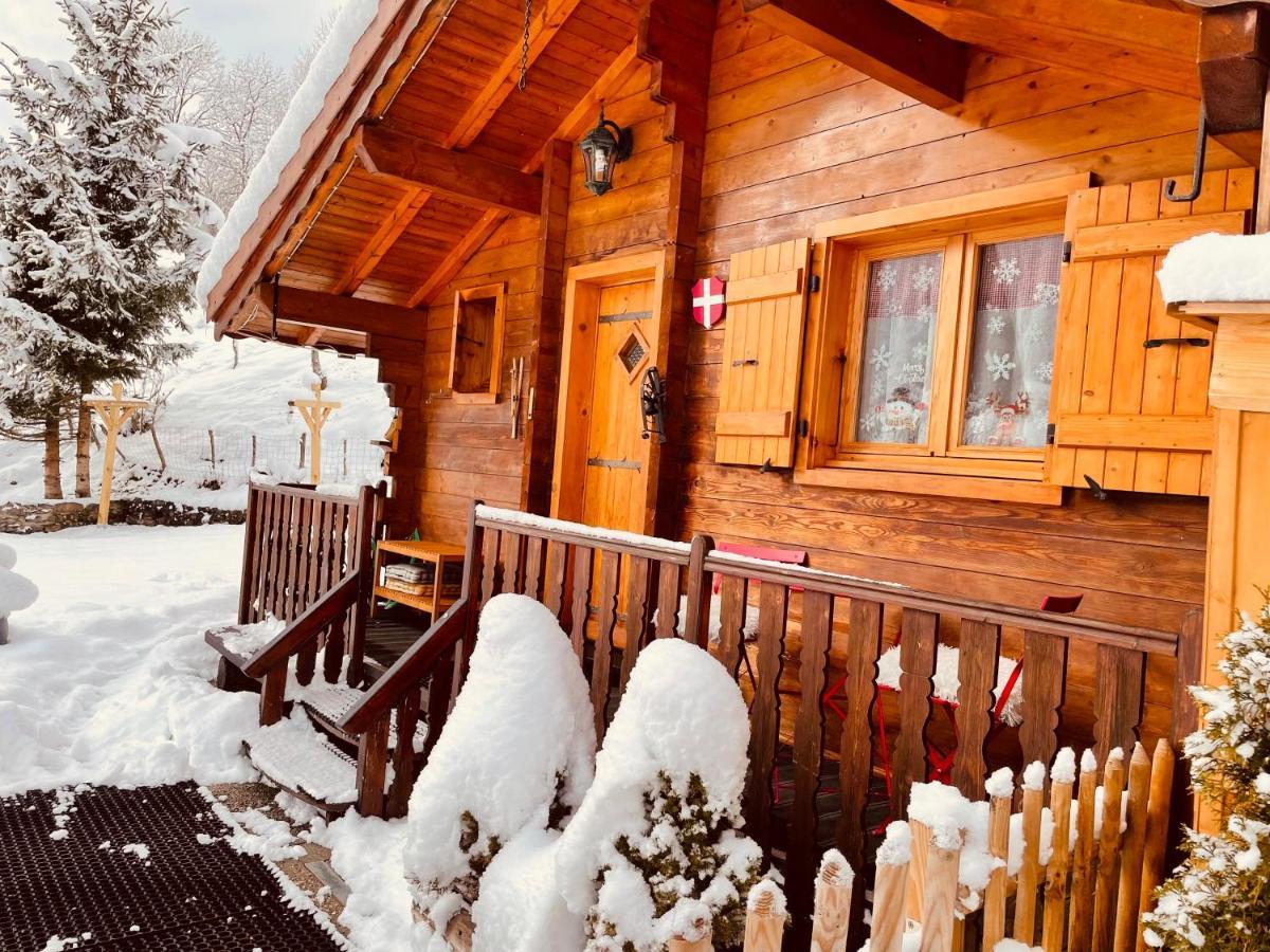 Le Blanc Nordique Vila Le Bouchet-Mont Charvin Exterior foto