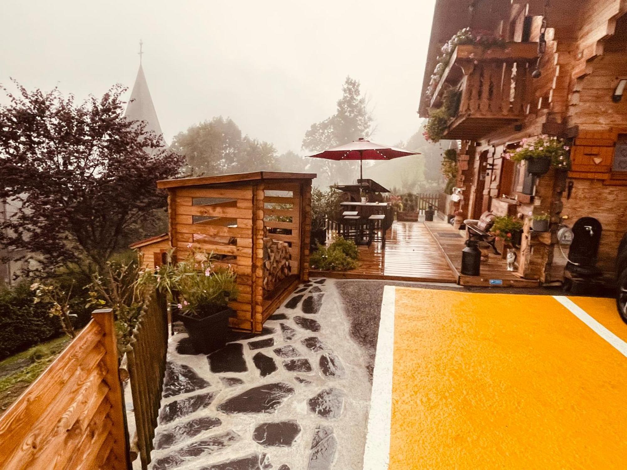 Le Blanc Nordique Vila Le Bouchet-Mont Charvin Exterior foto