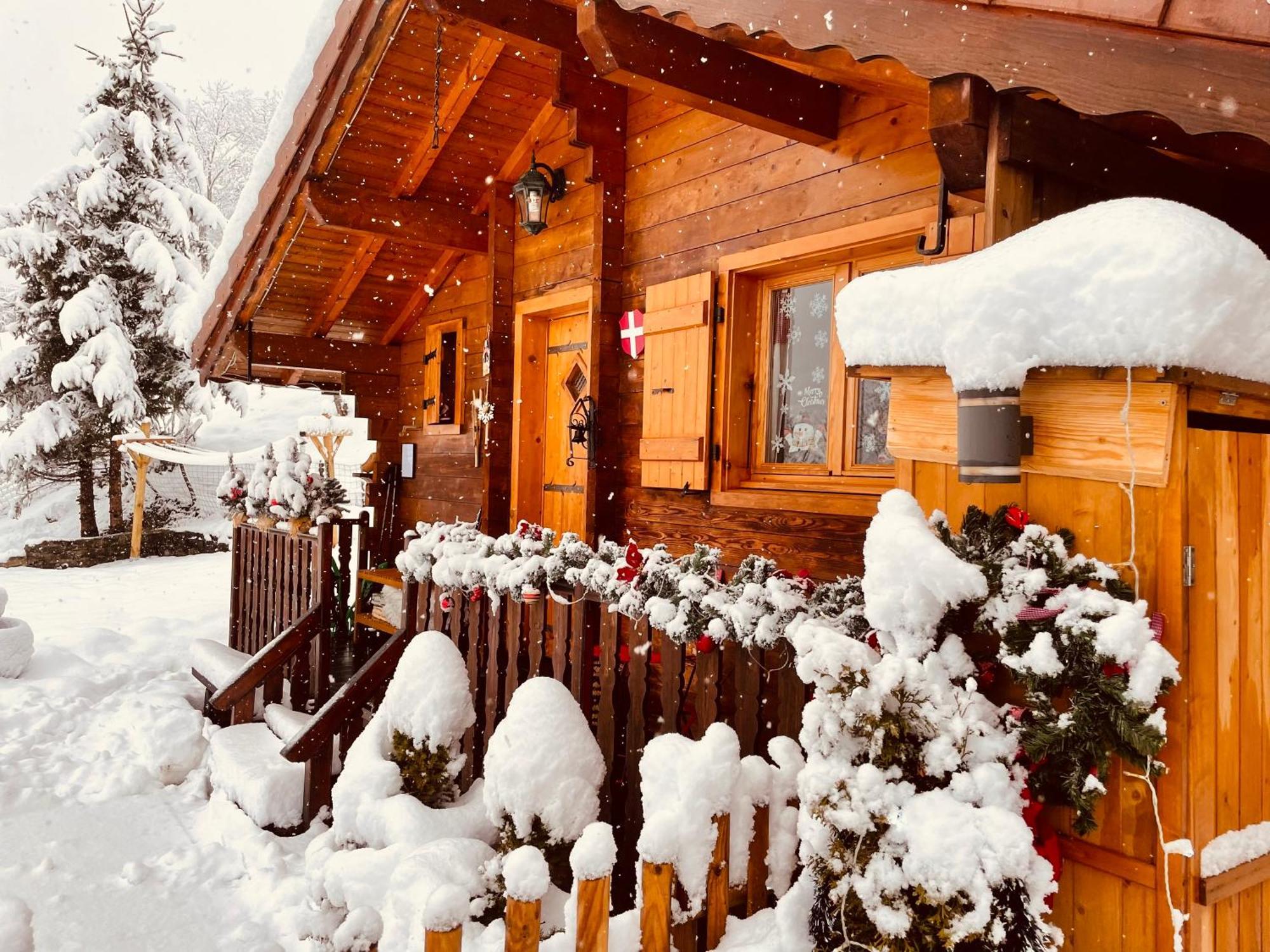 Le Blanc Nordique Vila Le Bouchet-Mont Charvin Exterior foto