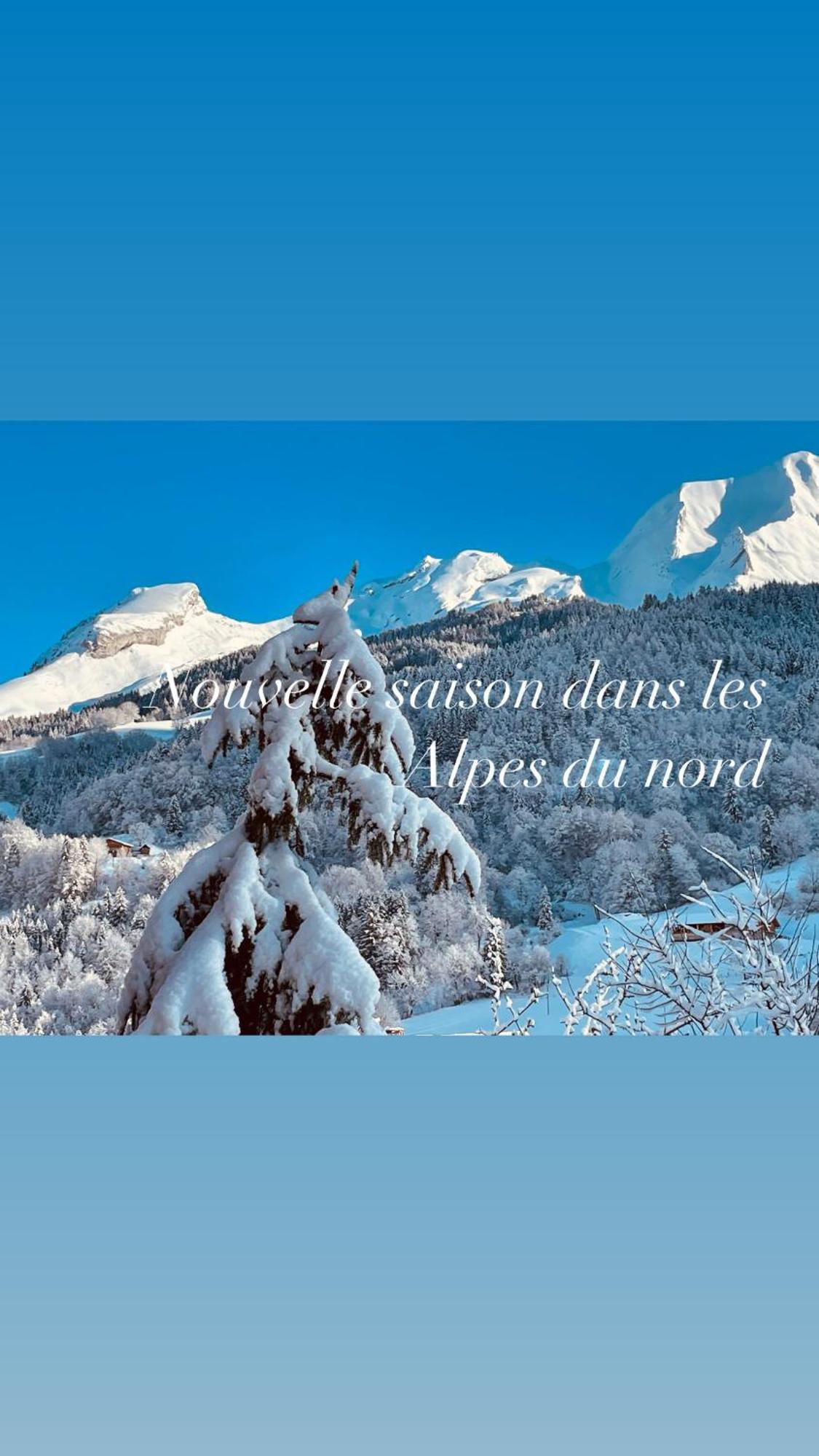 Le Blanc Nordique Vila Le Bouchet-Mont Charvin Exterior foto